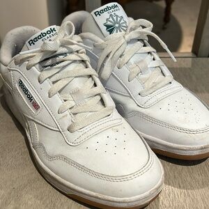 Reebok White & Green Sneaker